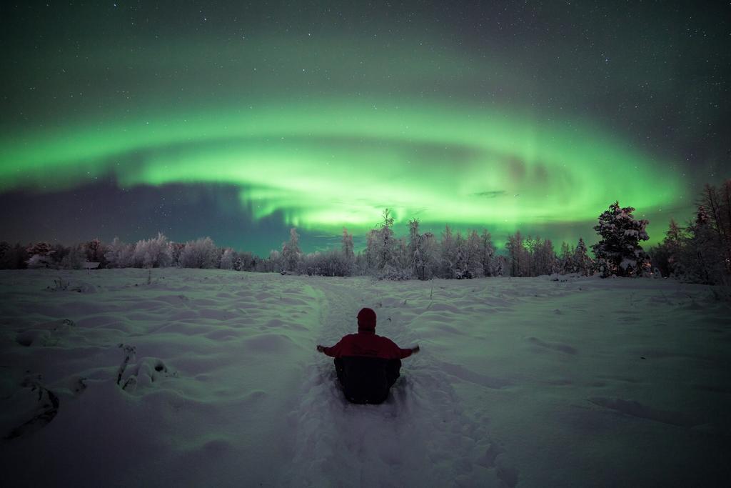Lapland Northern Lights Hotel Ilveslinna ラヌア エクステリア 写真