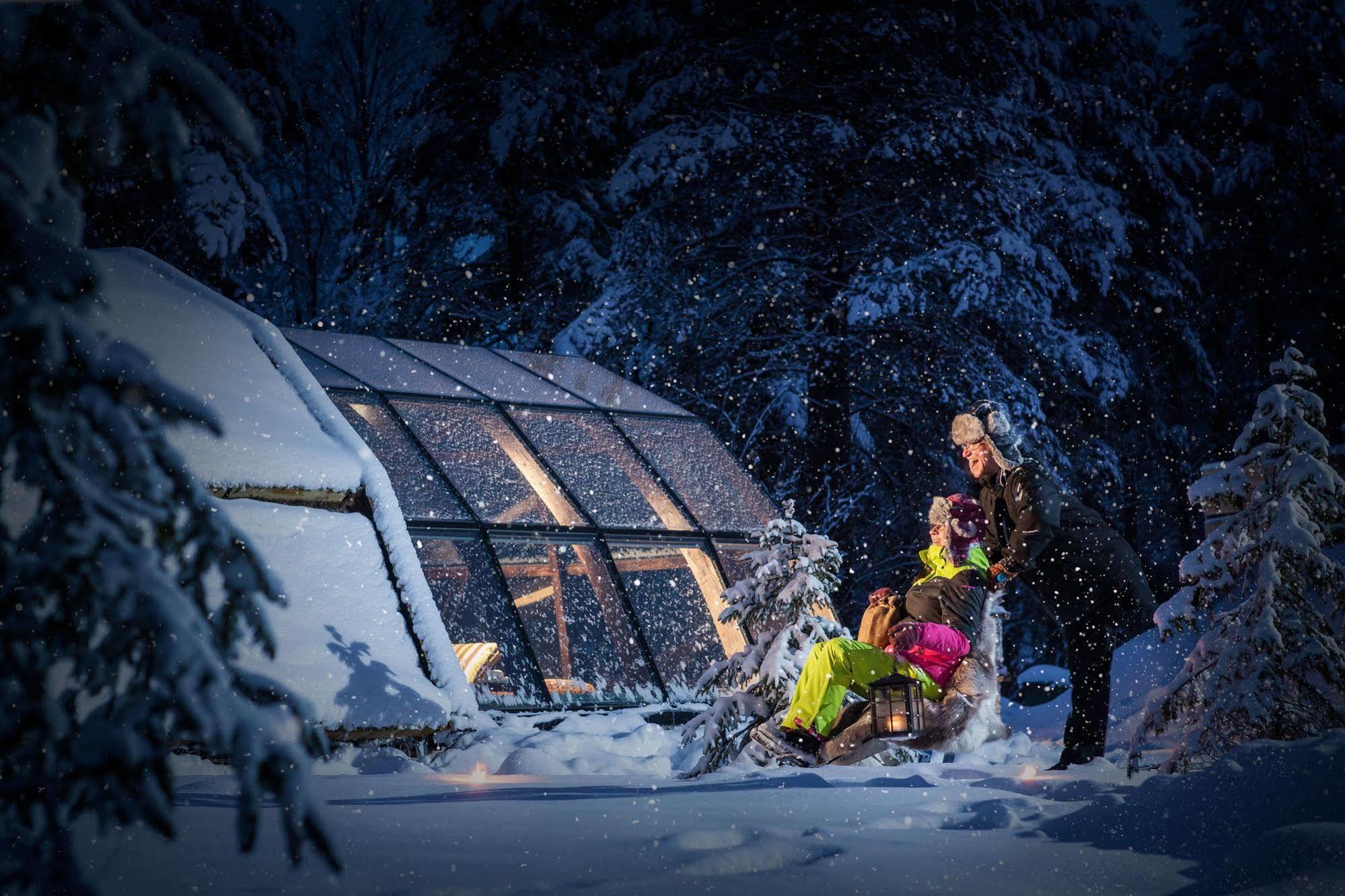 Lapland Northern Lights Hotel Ilveslinna ラヌア エクステリア 写真