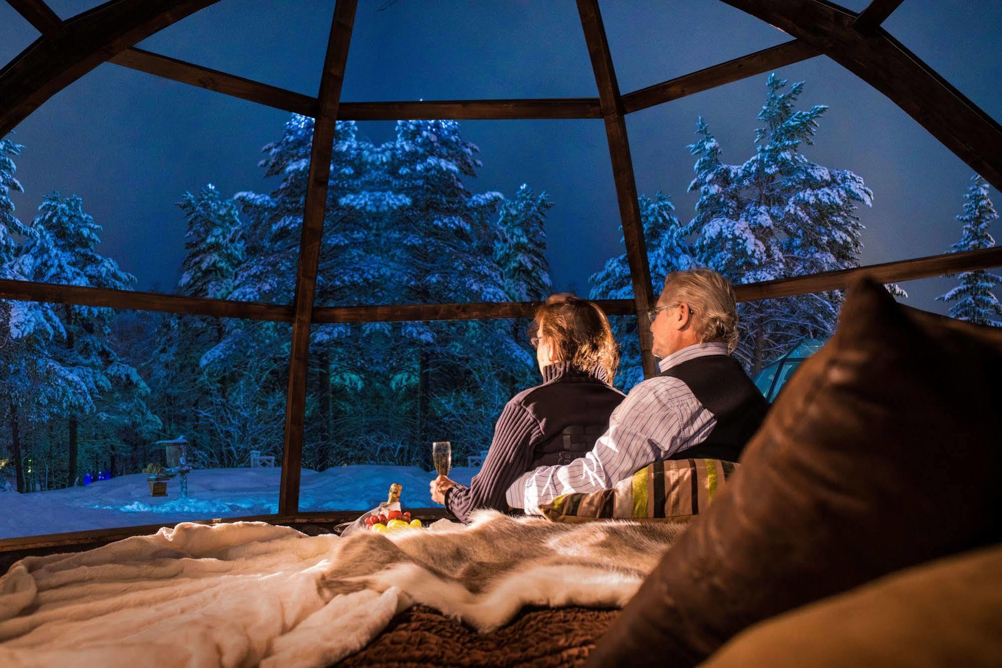 Lapland Northern Lights Hotel Ilveslinna ラヌア エクステリア 写真